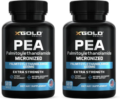 Miniatura 8 de Suplemento de Palmitoiletanolamida PEA 600 mg PEA Micronizada 99% Altamente Purificada y Biodisponible Fabricado en Estados Unidos Suplemento