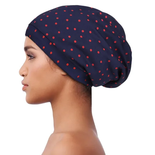 Miniatura 176 de Alnorm - Gorro con forro de satén y suave banda elástica para hombres y mujeres, talla única Se ajusta a la mayoría