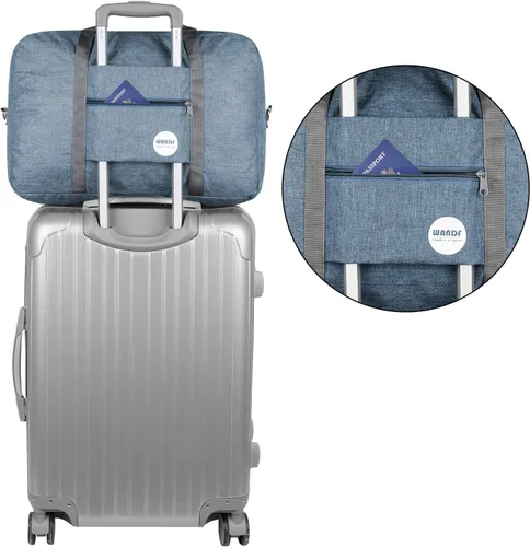 Miniatura 4 de WANDF Bolsa de viaje para artículos personales de Spirit Airlines de 18 x 14 x 8 pulgadas, bolsa de viaje debajo del asiento, equipaje de mano