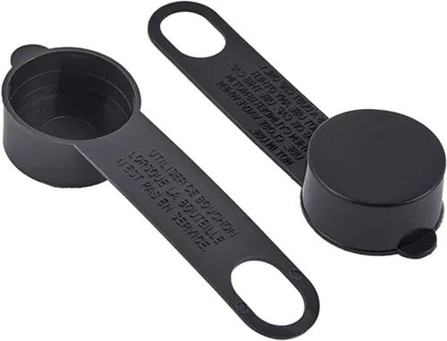 A.I.FORCE 2 tapones de propano QCC1, correa de tapón de válvula de llenado LP OPD, fundas de protección de rosca QCC1 para tanque de propano,