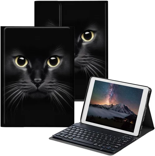 Miniatura 21 de Funda para Samsung Galaxy Tab S6 Lite 2022/2020 con teclado inalámbrico desmontable y soporte ajustable para proteger la tableta para Samsung Galaxy