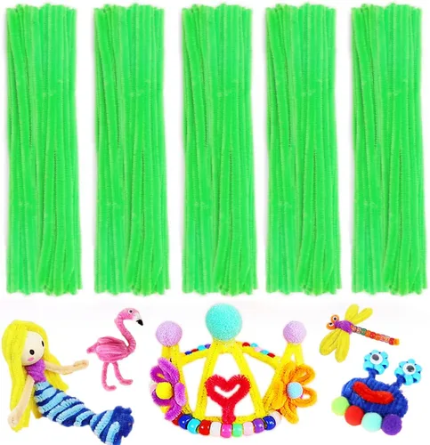 Miniatura 26 de Limpiadores de tuberías, limpiadores de tuberías para manualidades, manualidades y artesanías, manualidades, suministros para manualidades, Purpurina