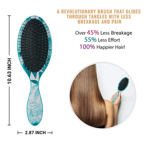 Miniatura 4 de Wet Brush - Cepillo desenredante de cabello, diseño tropical