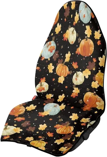 Miniatura 20 de Rnyleeg Funda de toalla para asiento delantero de automóvil de Acción de Gracias para otoño, después del gimnasio, natación, yoga, fundas