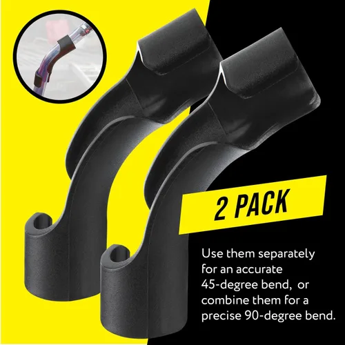 Miniatura 4 de Doblador de Manguera Mission Automotive - Pack de 2, Negro, Resistente al Petróleo, Doblador de Manguera de Combustible - Previene Curvas