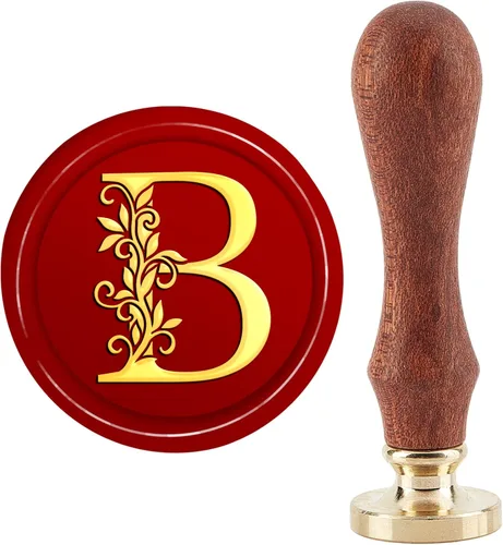 Miniatura 11 de CRASPIRE Sello de cera de baloncesto para deportes, 1.181 in, cabeza de latón extraíble retro vintage con mango de madera para invitaciones de boda