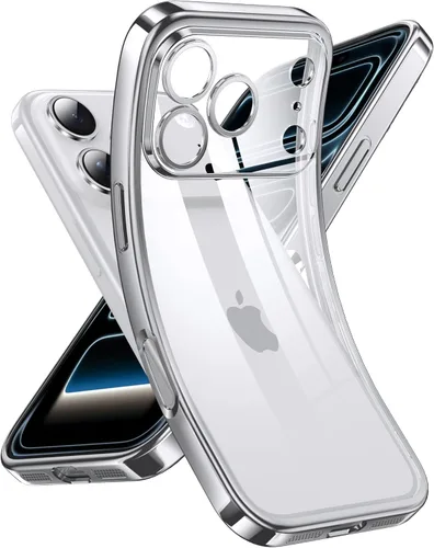 Miniatura 149 de Supdeal Funda transparente para iPhone 13 Pro, no amarillea, protección de cámara, probada en caídas de grado militar, transparente, a prueba