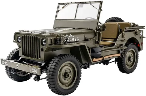 1/12 RC Crawler 4WD RC Truck RTR con luces LED Transmisor de 2.4 GHz Grado Hobby Grade Todo Terreno Convertible Off-Road Vehículo Control Remoto