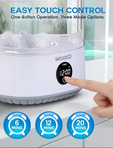 Miniatura 6 de MOJOCO Mini lavadora – Lavadora portátil pequeña de 4 litros con 3 modos de lavado para ropa interior, calcetines y ropa de bebé, mini lavadora