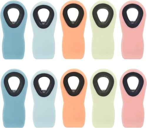 Miniatura 22 de Clips para pan, clips para bolsa, clips magnéticos, clips para chips, clips para bolsa, clips de alimentos para paquetes de alimentos, clip