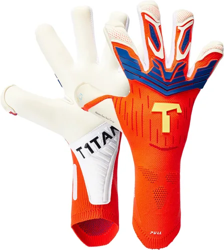 Miniatura 8 de T1TAN Alien Soccer - Guantes de portero de fútbol con corte mixto y agarre Gecko de 0.157 in