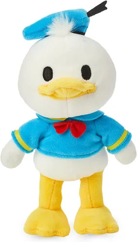 Disney Store Peluche oficial de Donald Duck NuiMOs, peluche suave con características bordadas, manos posables y cabeza giratoria, manos magnéticas