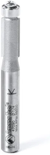 Amana Tool - 47090 Carburo con punta de carburo de corte empotrado 1/4 de diámetro x 1/2 x 1/4" vástago