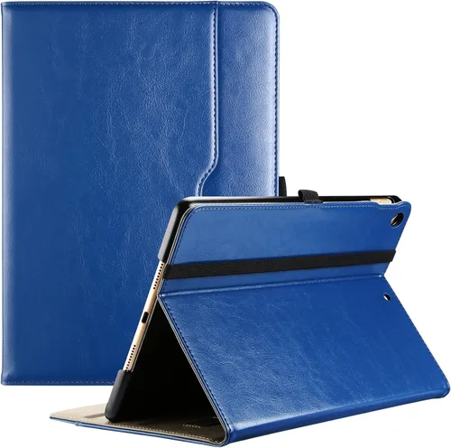Miniatura 20 de ProCase - Funda para iPad de 9.7 pulgadas (24,6 cm) iPad 6ª/5ª generación 2018 2017/iPad Air 2/Air 1, funda de cuero premium con protección