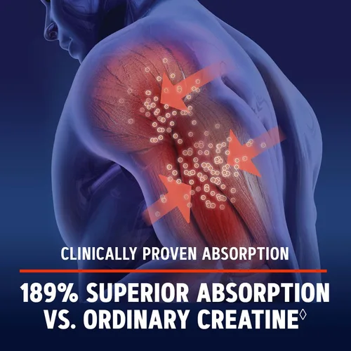 Miniatura 7 de GNC AMP Creatina HCl 189 Píldoras, clínicamente probada para aumentar la fuerza y la masa muscular, rendimiento atlético, producción de energía