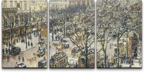 Miniatura 20 de Wall26 - Lienzo decorativo para pared, 3 piezas, serie de pinturas famosas