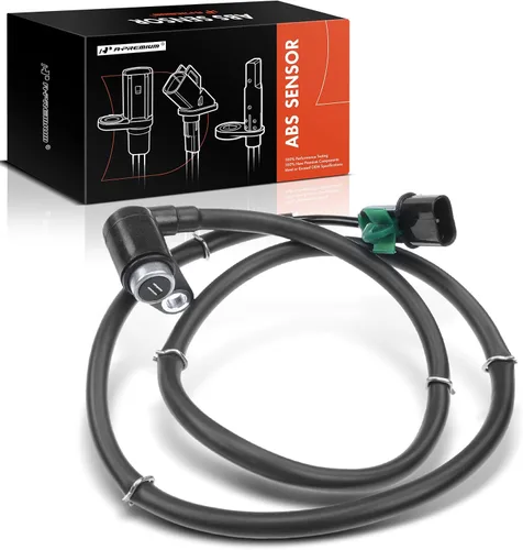 A-Premium Sensor de velocidad de rueda trasera ABS – Compatible con modelos Mitsubishi – Montero 1996 1997 1998 1999 2000 – Sustituye a AB0595