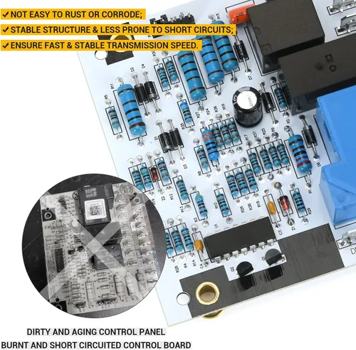 Miniatura 5 de PCBDM133S Placa de control de descongelación apta para bombas de calor y hornos Goodman y Amana, reemplaza a PCBDM133, PCBDM160S, PCBDM160