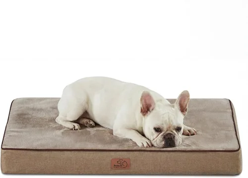 Miniatura 13 de Bedsure Cama ortopédica grande para perros grandes, almohada impermeable de espuma viscoelástica para perros, con funda extraíble lavable y parte