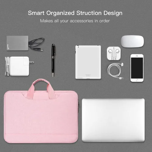 Miniatura 6 de Funda para laptop de 11.6-12.9 pulgadas, maletín de viaje TSA para mujeres con organizador para Lenovo Chromebook Flex 3 11, Macbook Air 13 A2337