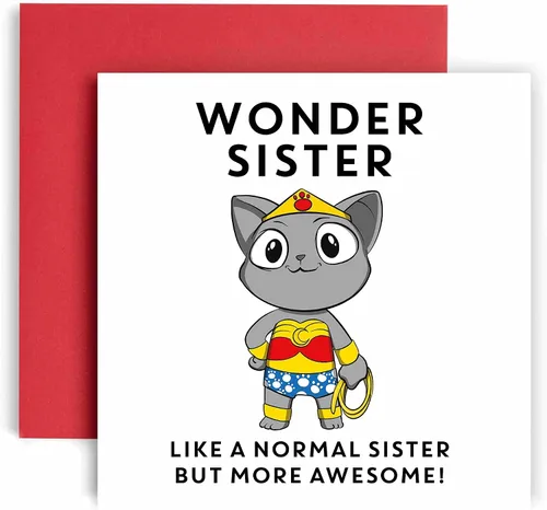 Miniatura 14 de Huxters Tarjeta de cumpleaños para tía WonderAuntie – Tarjeta de feliz cumpleaños para ella – regalos para mujeres – Tarjeta de cumpleaños – Tarjeta
