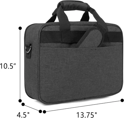 Miniatura 5 de LUXJA Funda para proyector, bolsa para proyector con bolsillos de almacenamiento para accesorios