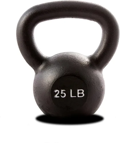 Miniatura 15 de Kettlebell Weights – 5lb to 80lb Cast Iron Kettlebells with Matte Black Finish – Full Body Strength Training & CrossFit Conditioning – Ideal for