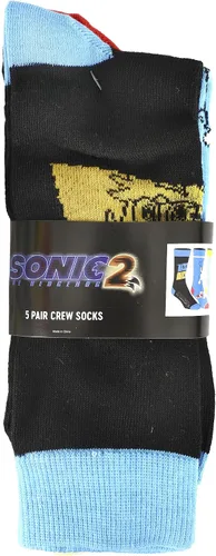 Miniatura 7 de Bioworld Sonic the Hedgehog Athletic Crew Socks for Men