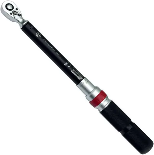Miniatura 11 de Chicago Pneumatic CP8917 - Llave dinamométrica manual, 1/2 pulgada, par (mín/máximo) 60-250 ft. lbf / 60-340 Nm, automoción, llave dinamométrica