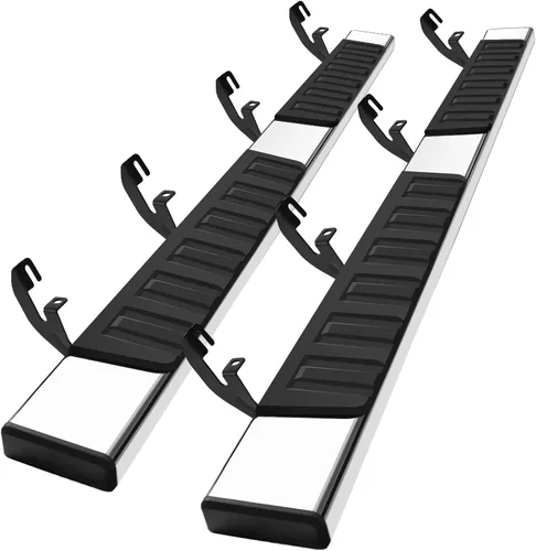 Miniatura 11 de COMNOVA - Estribos de 6 pulgadas compatibles con Chevrolet Colorado/GMC Canyon Crew Cab 2015-2026, estribos y escalones para Colorado (negro)