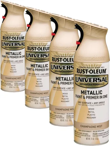 Miniatura 46 de Rust-Oleum 245197 Pintura en aerosol universal para todas las superficies, 12 onzas, negro satinado
