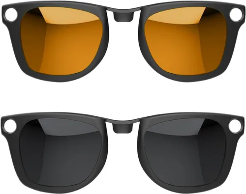 Miniatura 16 de 4 clips polarizados para Ray-Ban Meta Wayfarer y Gen 2 (RW4006/RW4012, M, 50-22), clip de decoloración para protección UV Meta Wayfarer Gen 2, juego