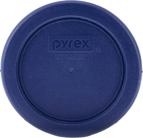 Pyrex 7202-PC - Tapa de repuesto para almacenamiento de alimentos, 1 taza, color azul oscuro, fabricada en Estados Unidos