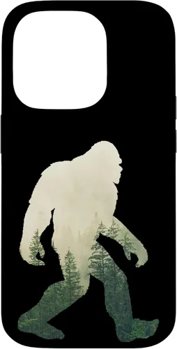 Miniatura 17 de iPhone 12 Pro Max Bigfoot figura Sasquatch Yeti Nature doble caso de exposición