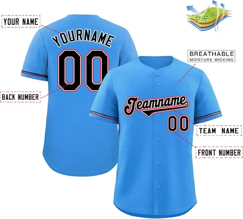 Miniatura 94 de Camisetas deportivas de jersey de béisbol personalizadas, nombre del equipo, número de logotipo, regalo para fanáticos adultos y jóvenes