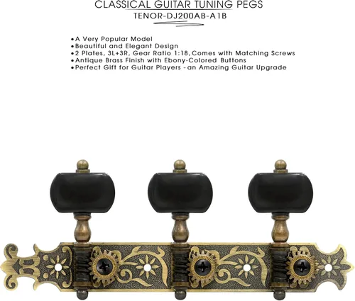 Miniatura 15 de P-TENOR-DJ405 Clavijas de afinación TENOR-DJ204NK-P1W