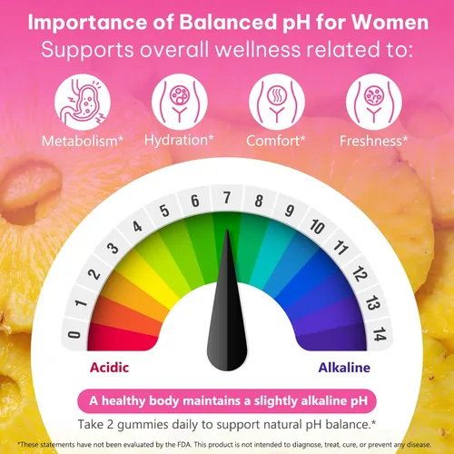 Miniatura 5 de Gomitas vaginales para mujeres, apoyo a la salud digestiva, equilibrio del PH, apoyo inmunológico, control de levadura, alivio de olores, promoción