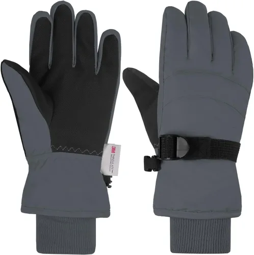 Miniatura 21 de AMYIPO - Guantes de invierno para niños y niñas, ideales para esquí, nieve, snowboard
