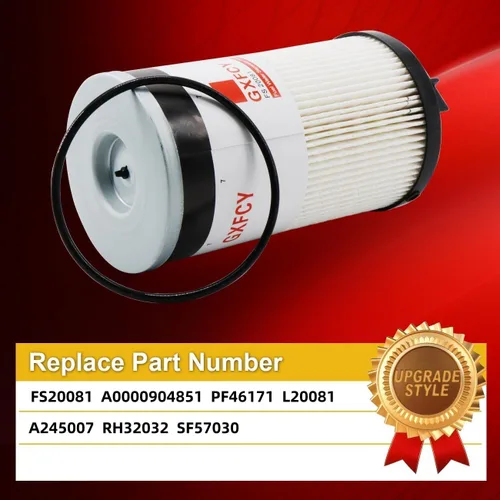 Miniatura 2 de FS20081 Filtro separador de agua combustible reemplazar PF46171 L20081 A245007 RH32032 SF57030 compatible con motores diésel ISB ISL DD5 DD8