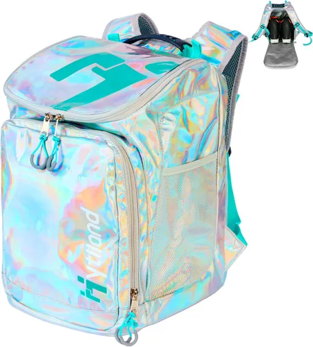 Bolsa para botas de esquí – Mochila de viaje para botas de esquí y snowboard, 32L para botas, casco, gafas y trajes de nieve