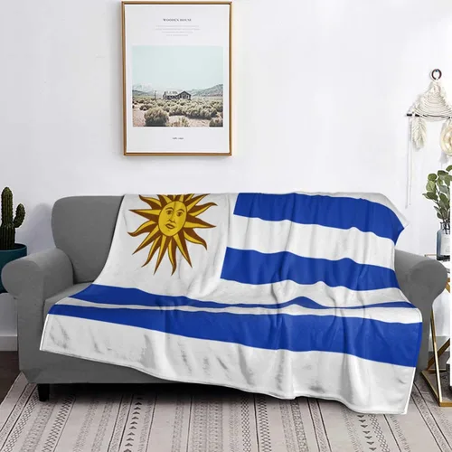Miniatura 24 de Manta con la bandera estadounidense para niños, manta de franela decorativa para sofá, cama, sofá, viajes, campamento, automóvil, para cumpleaños