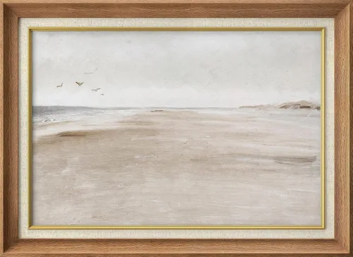 Miniatura 340 de MUDECOR Lienzo enmarcado prémium para pared, pinos nevados en bosque de invierno, ilustraciones modernas, arte contemporáneo, escénico, divertido