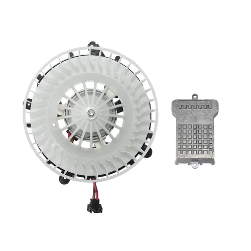 Miniatura 2 de GELUOXI A/C - Motor de soplador de calefacción+resistencia 2208203142 2038214058 compatible con Mercedes-Benz Clase E (W210) Clase S (W220) May-bach