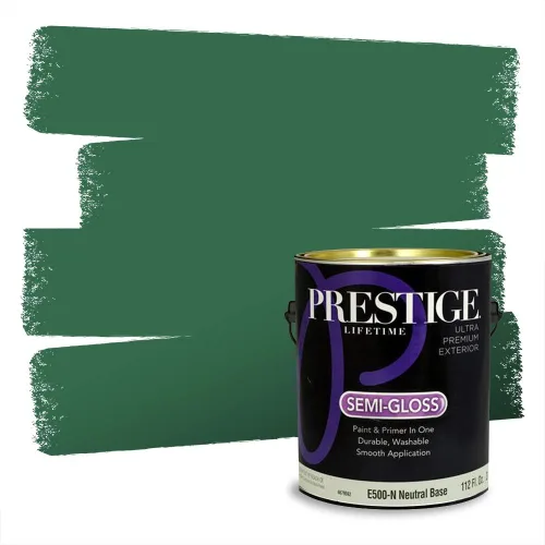 Miniatura 2053 de Prestige Paints - pintura de exterior y pintura de imprimación en una, E100-T-6006-10AVP
