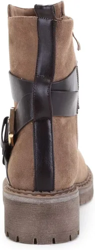Miniatura 4 de ANN CREEK Juanita - Botines con correa de hebilla y cadena para mujer