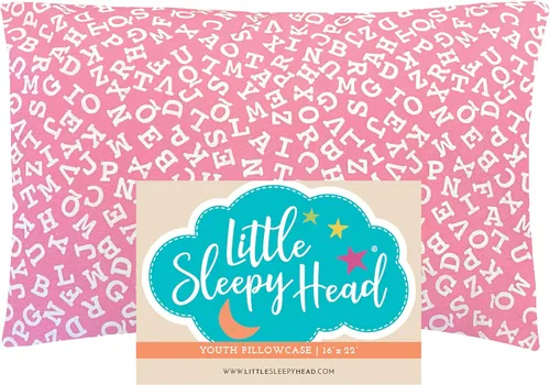 Miniatura 62 de Little Sleepy Head Funda de almohada para niños pequeños, 100% algodón y funda de almohada hipoalergénica para almohada de niños pequeños, funda