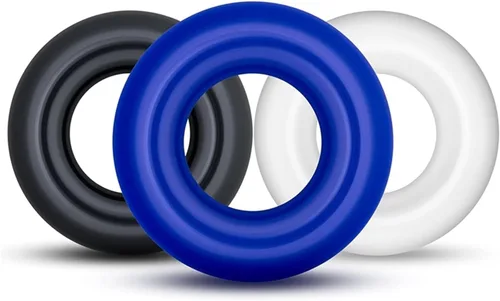 Miniatura 15 de Anillo de pene masculino, anillo para el pene eyaculación de retardo, escroto, anillos para hombre, juguete sexual de silicona para hombres