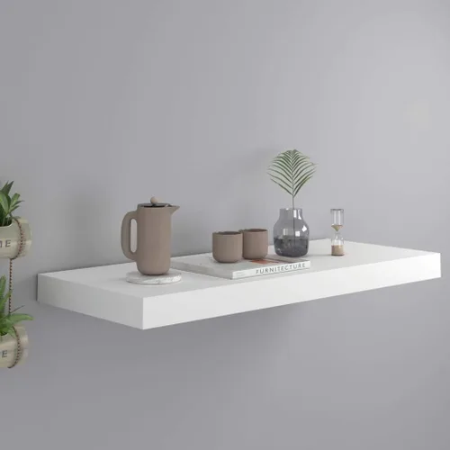 Miniatura 69 de Estantes flotantes de pared, juego de 4 estantes decorativos para montar en la pared, estante colgante con soportes invisibles para decoración