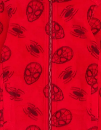 Miniatura 3 de Marvel Spider-Man - Chaqueta de forro polar con cremallera para niños pequeños y grandes