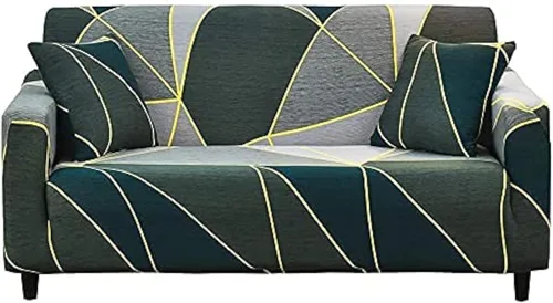 Miniatura 7 de Funda de Sofá Estampada Elástica Fundas de Sofá con Patrón Fundas para Sillón (DCG, Sillón)